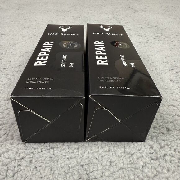 Mad Rabbit Repair Soothing Gel 3.4 oz 100 ml Tattoo Aftercare 2-Pack New In Box - Picture 7 of 7
